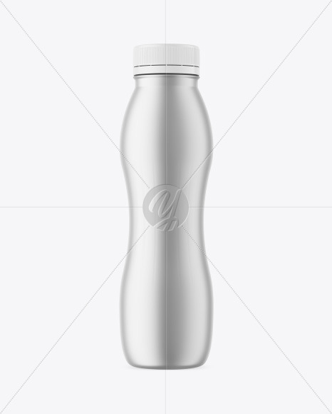 Metallic Bottle Mockup