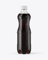 Clear Plastic Drink Bottle With Condensation Mockup