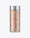 Spice Jar with Coriander Mockup