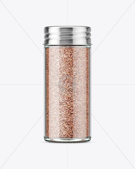 Spice Jar with Cumin Mockup