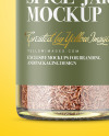 Spice Jar with Cumin Mockup