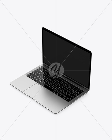 MacBook Air Space Gray Mockup