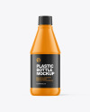 400ml Glossy Plastic Bottle Mockup 400ml Glossy Plastic Bottle Mockup