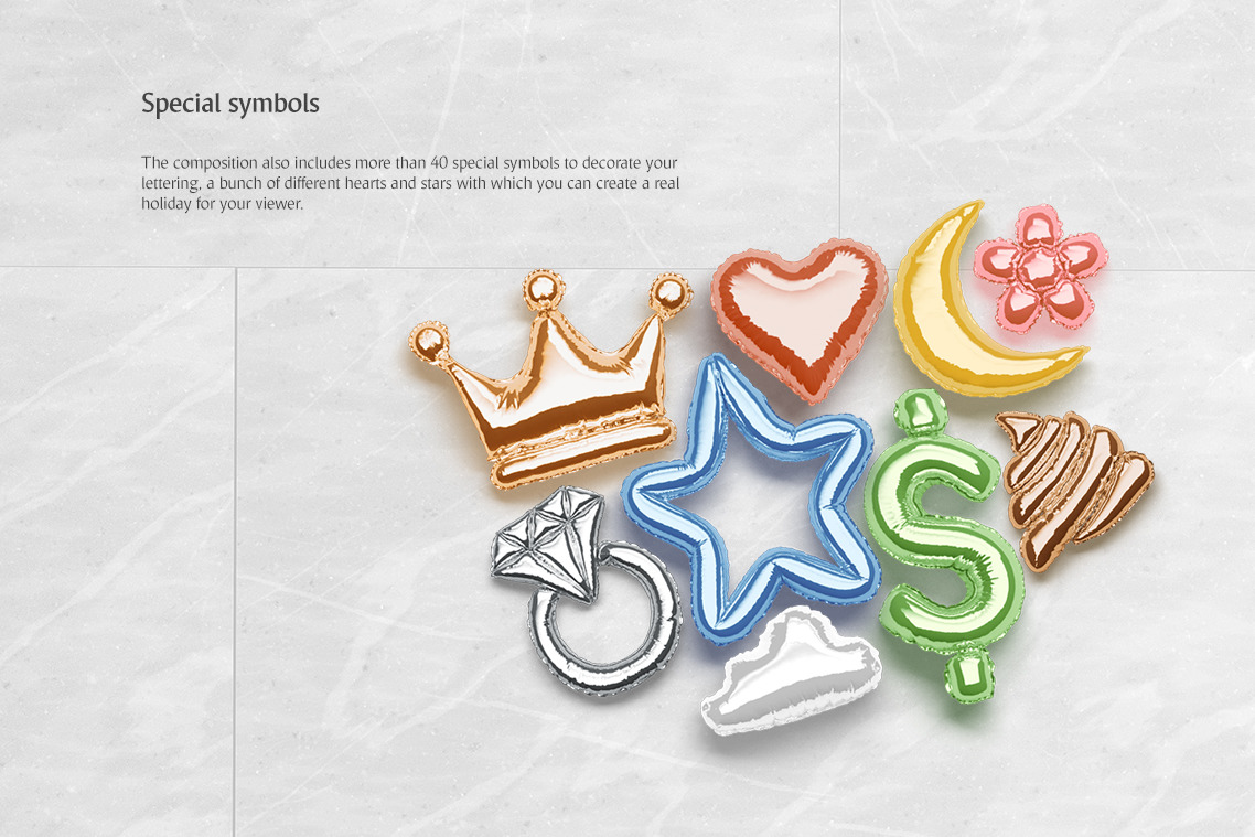 Animated Balloon Font Complete Pack Animated Balloon Font Complete Pack