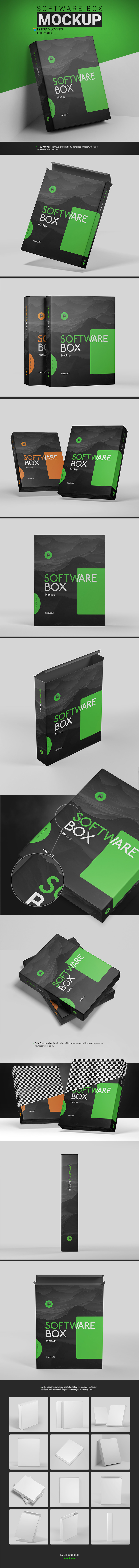 Software Box Mockup