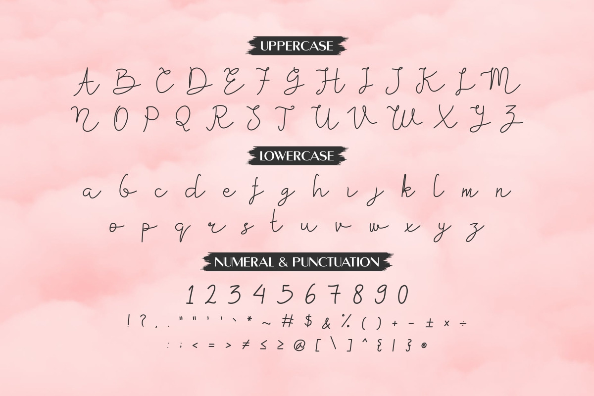 Kiarina Handwriting Font Kiarina Handwriting Font