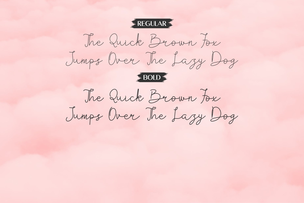 Kiarina Handwriting Font Kiarina Handwriting Font