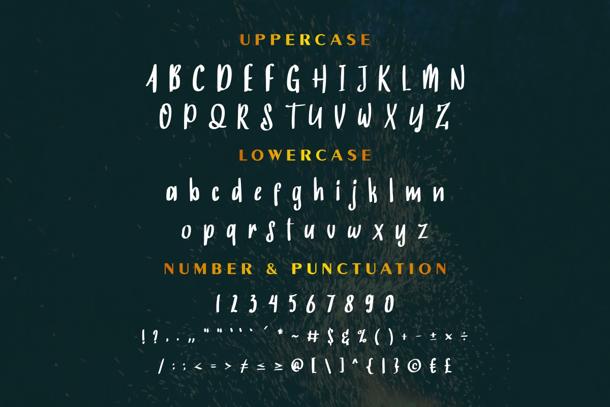BurningSun Script Font BurningSun Script Font