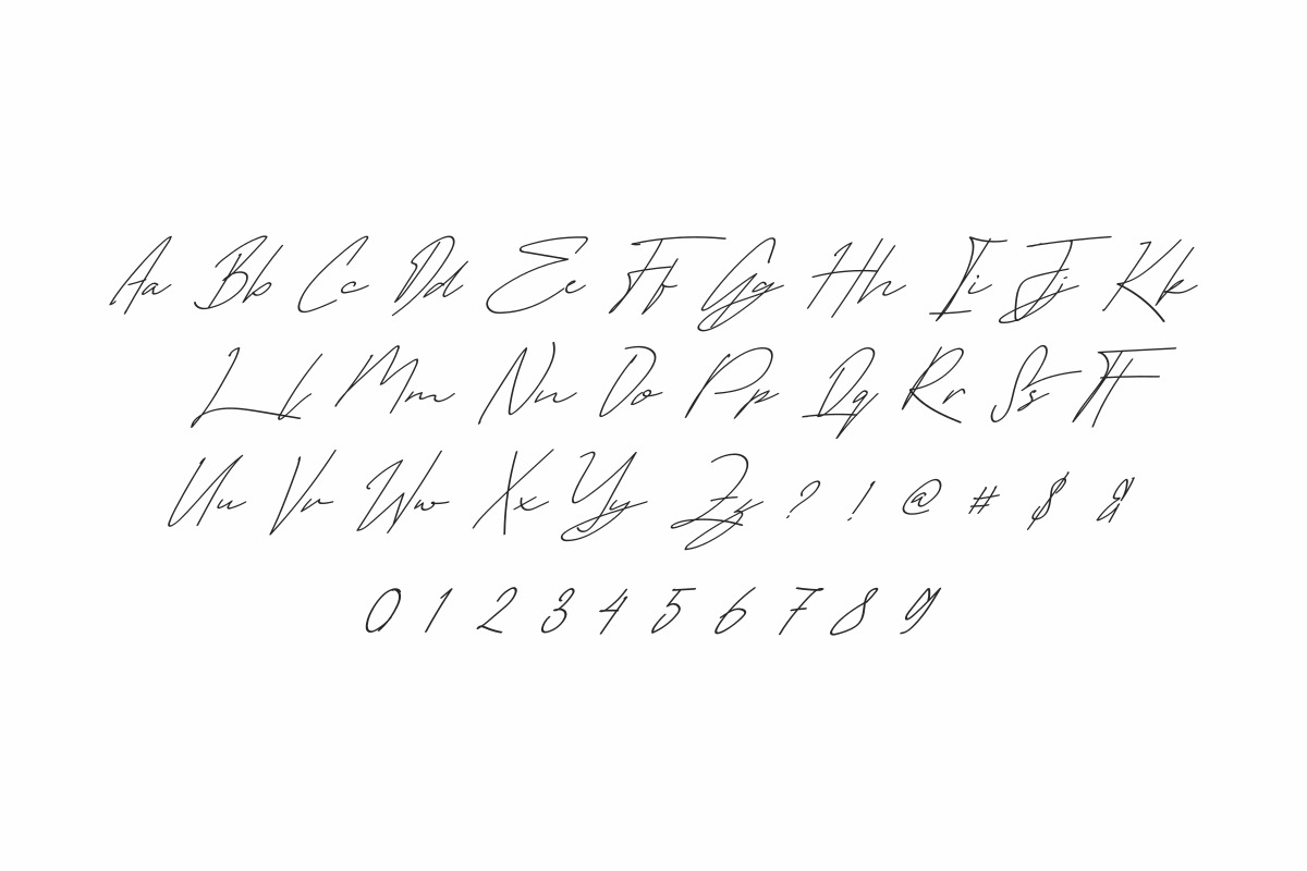 Specials Signature Font