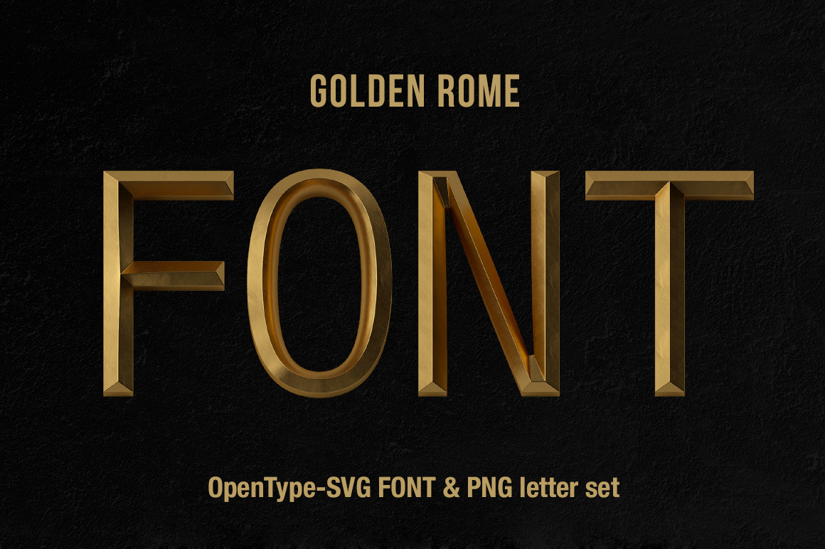 Golden Rome Font