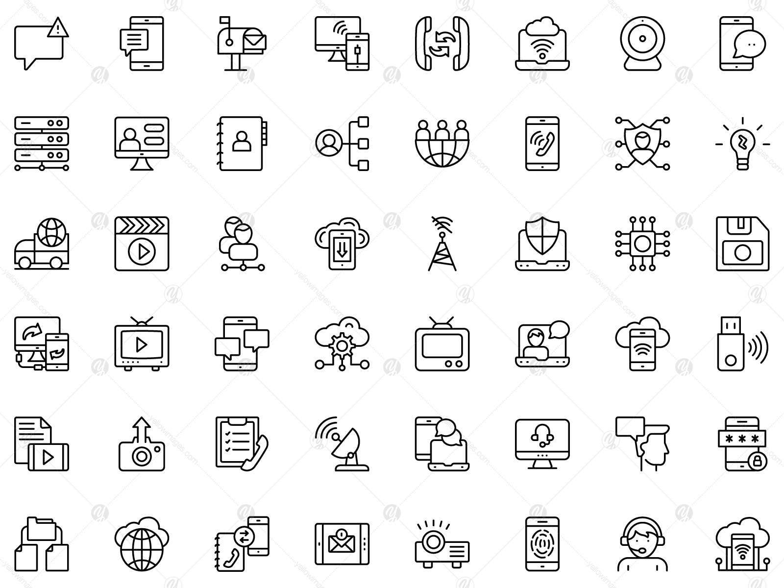 170+ Network Icons Pack