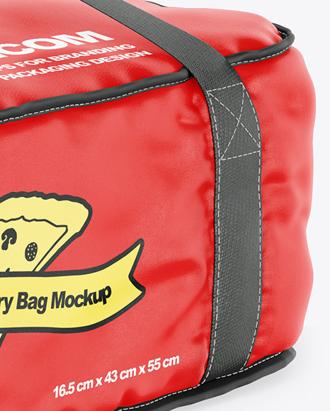 Pizza Delivery Bag Mockup