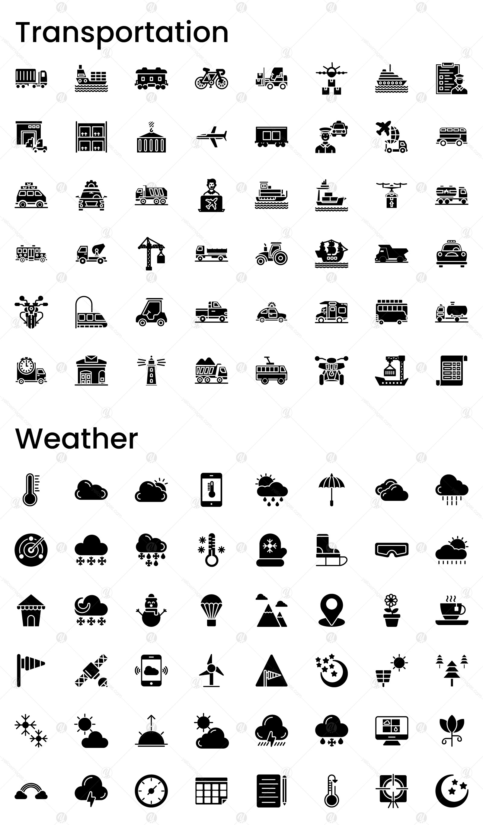 1400+ Collection of line icons set