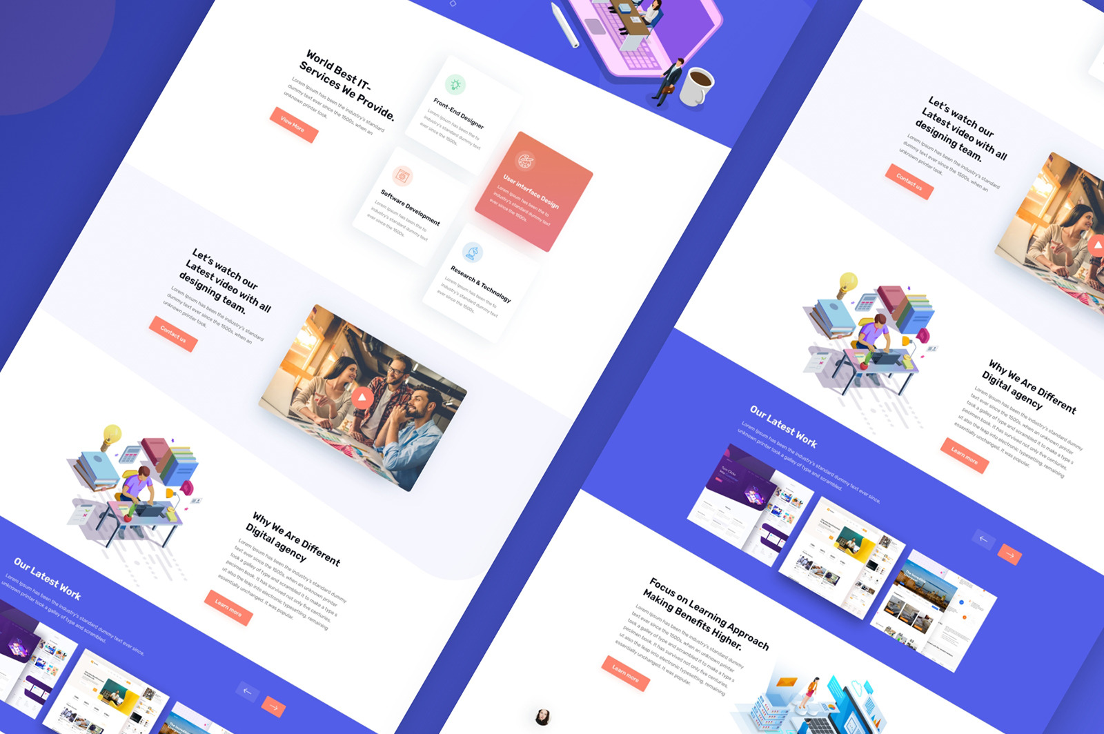 Digital Agency Template Digital Agency Template