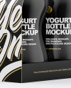 4x125ml Glossy Yogurt Pack Mockup