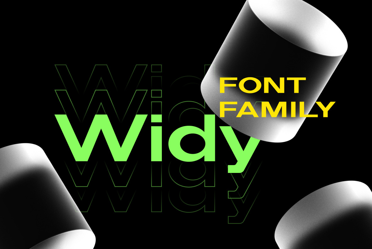 Widy Font Family Widy Font Family