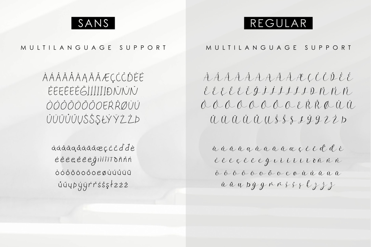 Sillmy Font Duo Sillmy Font Duo