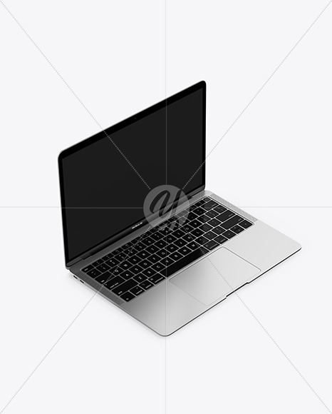 MacBook Air Space Gray Mockup