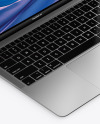 MacBook Air Space Gray Mockup