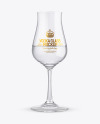 Vodka Snifter Glass Mockup