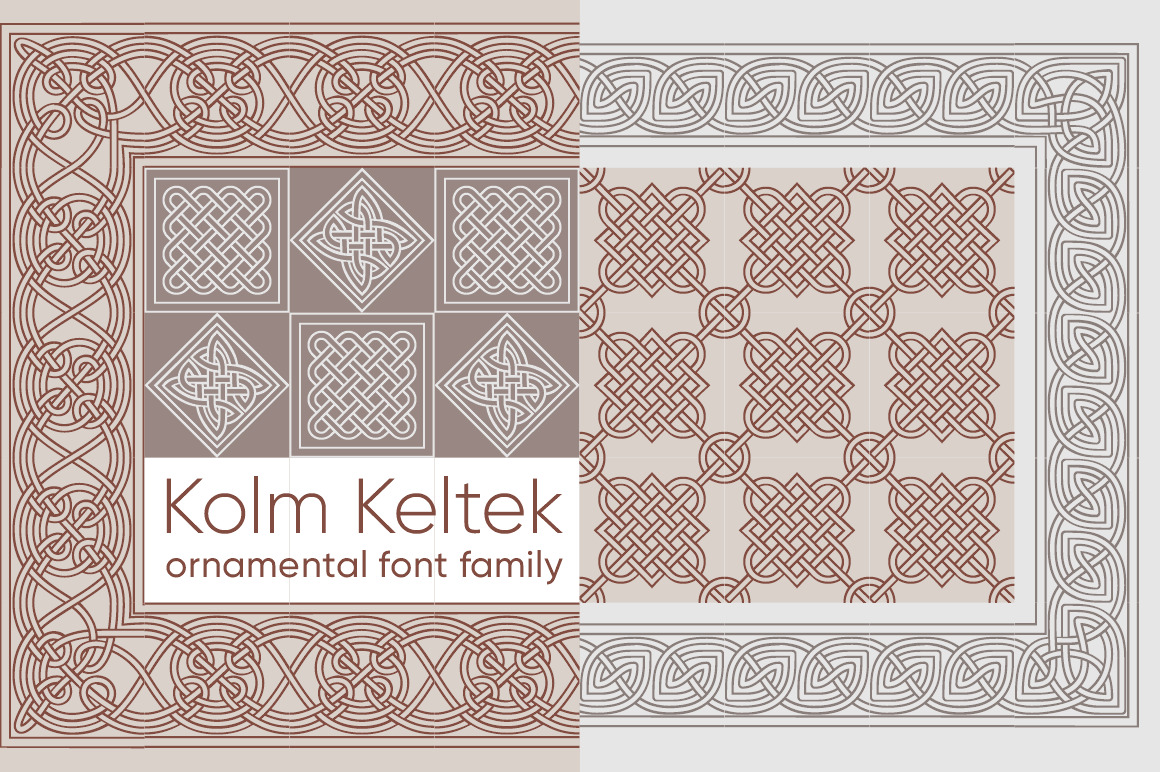 Kolm Keltek Font