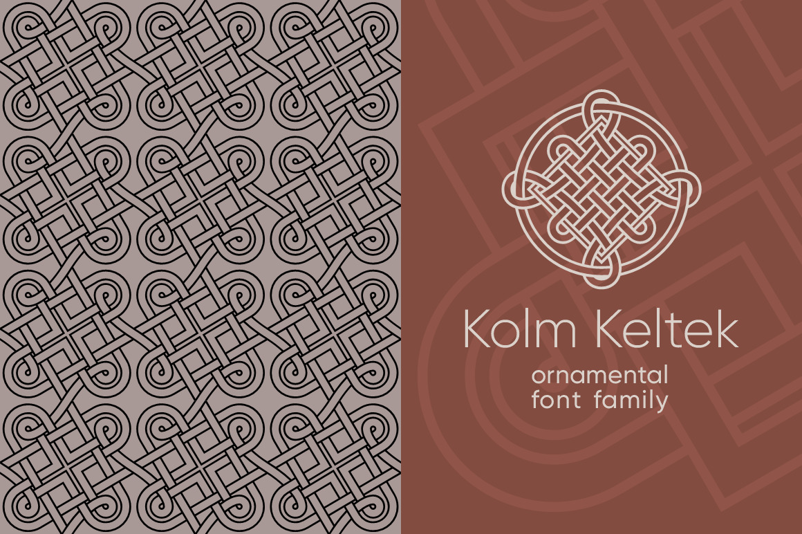 Kolm Keltek Font Kolm Keltek Font