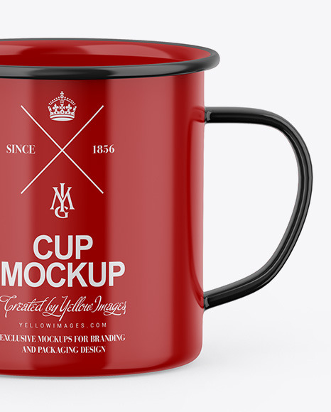 Two Glossy Cups Mockup