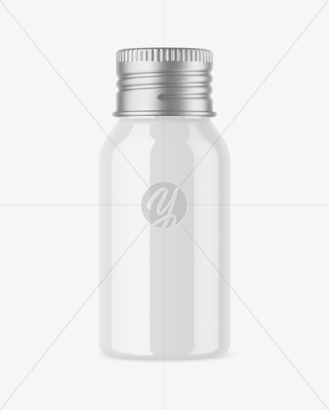 40 ml Glossy Bottle Mockup