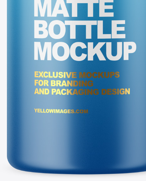 40 ml Matte Bottle Mockup