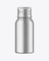 40 ml Metallic Bottle Mockup