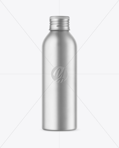 150 ml Metallic Bottle Mockup