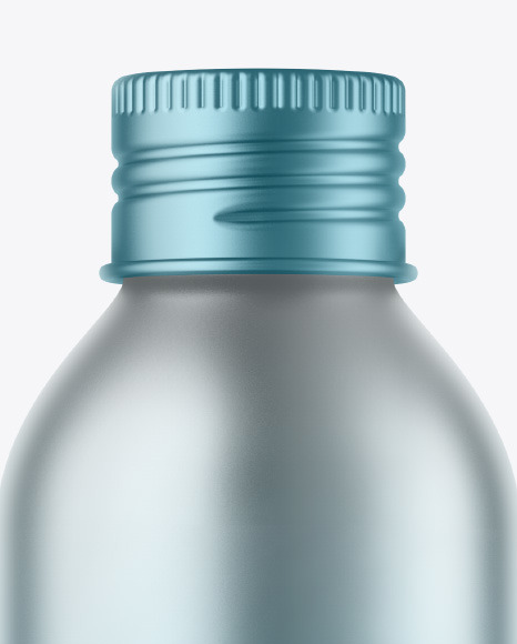 150 ml Metallic Bottle Mockup