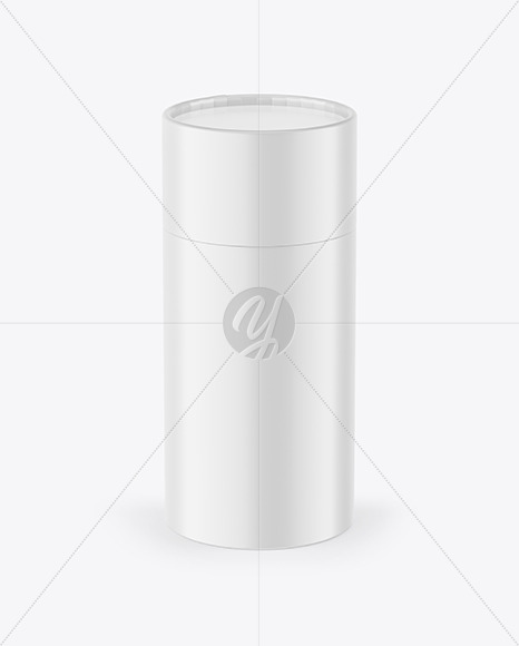 Matte Paper Tube Mockup