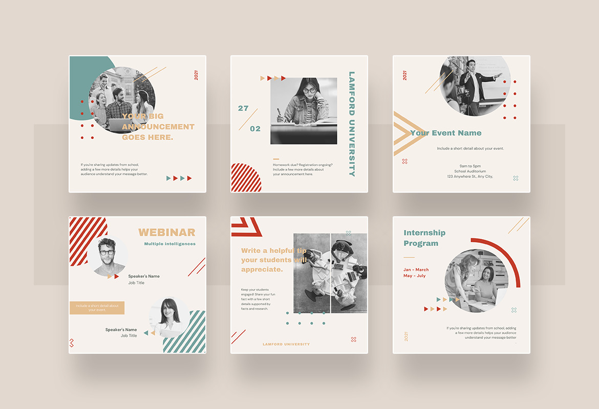 Elegant University Instagram Canva Elegant University Instagram Canva