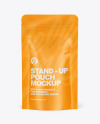 Matte Stand-up Pouch Mockup