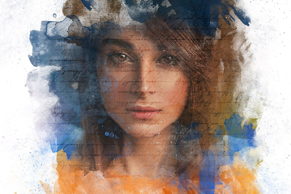Mixed Art Photo Effect Mixed Art Photo Effect