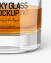 Whisky Tumbler Glass Mockup