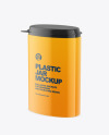 Plastic Jar Mockup