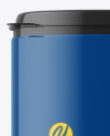 Plastic Jar Mockup