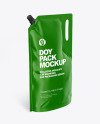 Matte Doy-Pack Mockup