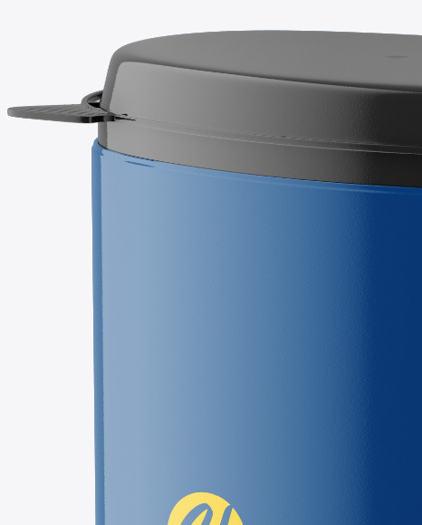 Plastic Jar Mockup