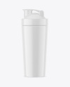 Glossy Shaker Bottle Mockup