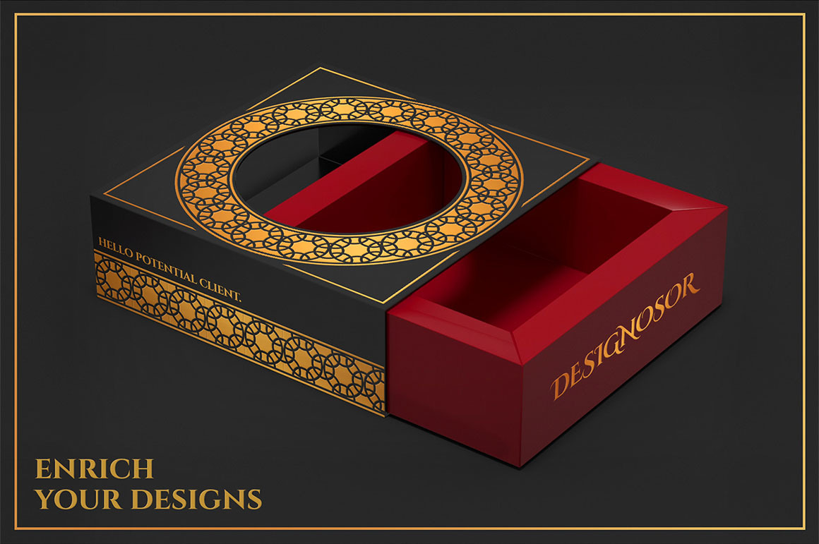 Oriental patterns and design elements collection