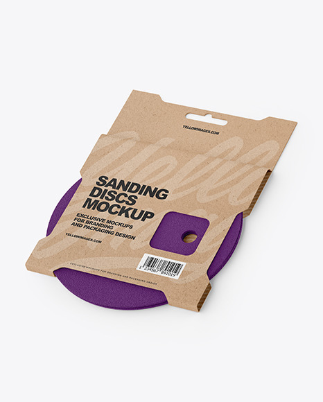 Sanding Discs Mockup