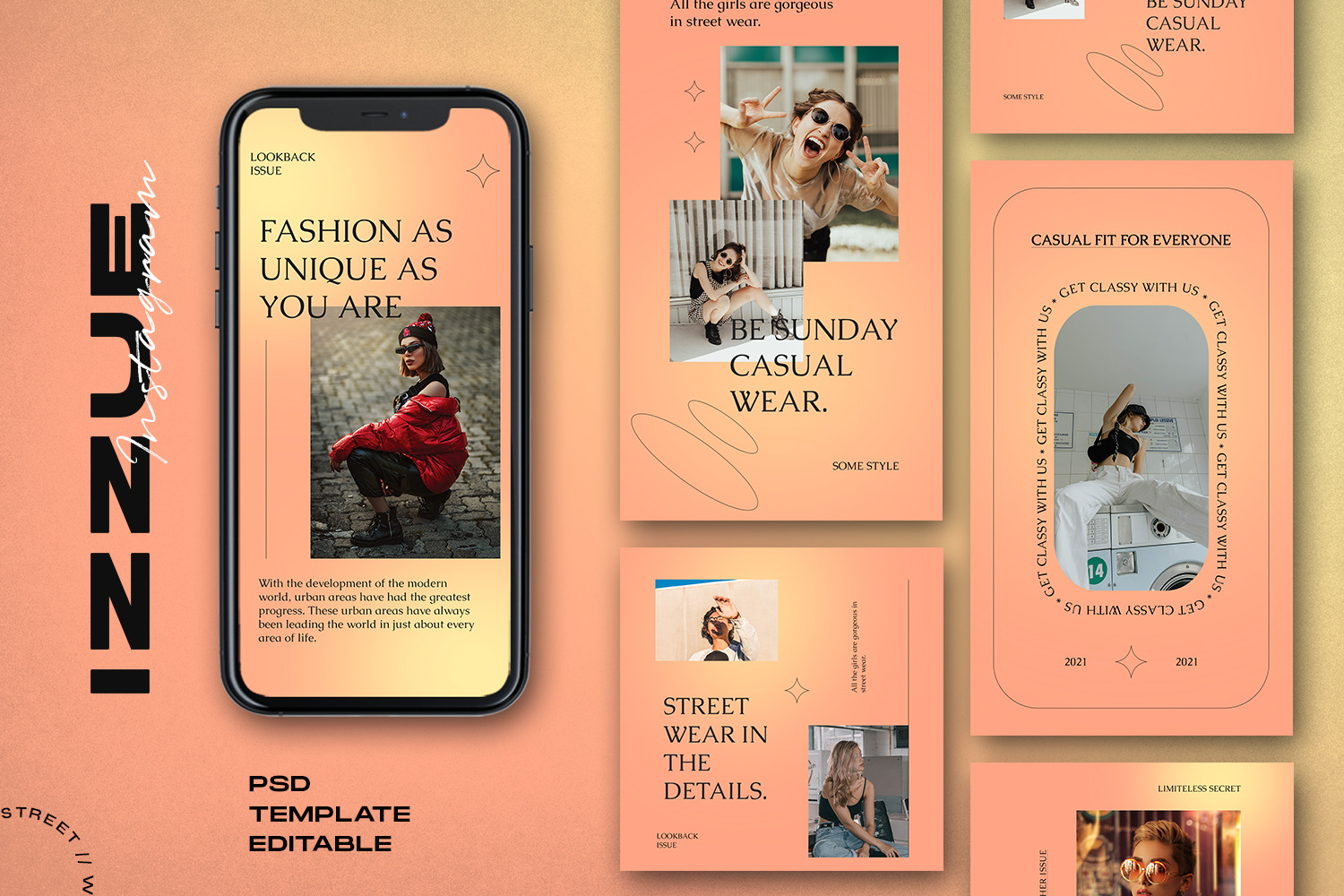 Izzue Instagram Template Izzue Instagram Template