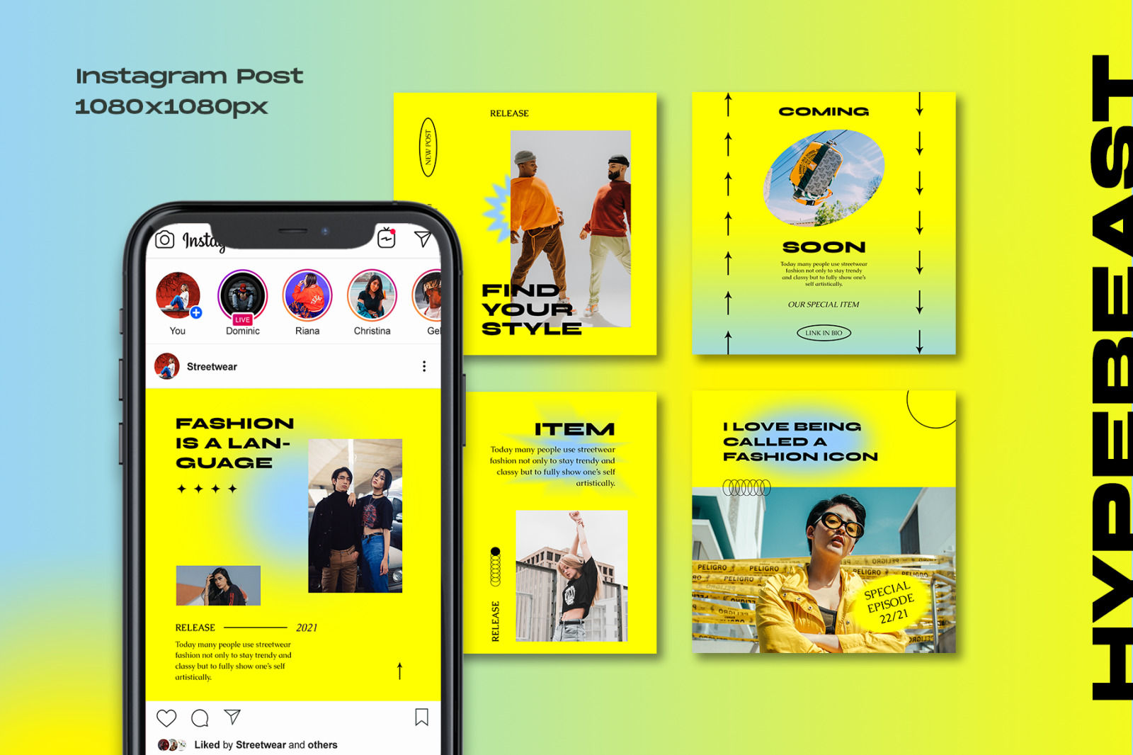 Nishin Instagram Template Nishin Instagram Template