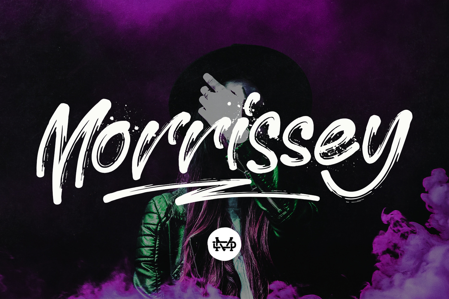 Morrissey - Brush Font Morrissey - Brush Font