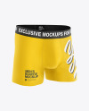 Boxer Briefs Mockup - Half Side View