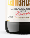 Antique Green Glass Bottle w/ Red Wine Mockup Antique Green Glass Bottle w/ Red Wine Mockup