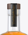 Whiskey Bottle with Wooden Cap Mockup
